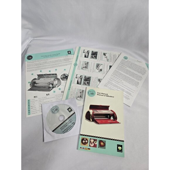Cricut Cake Red Personal Electronic Cutting Decorating Machine Huge Bundle - Picture 6 of 13